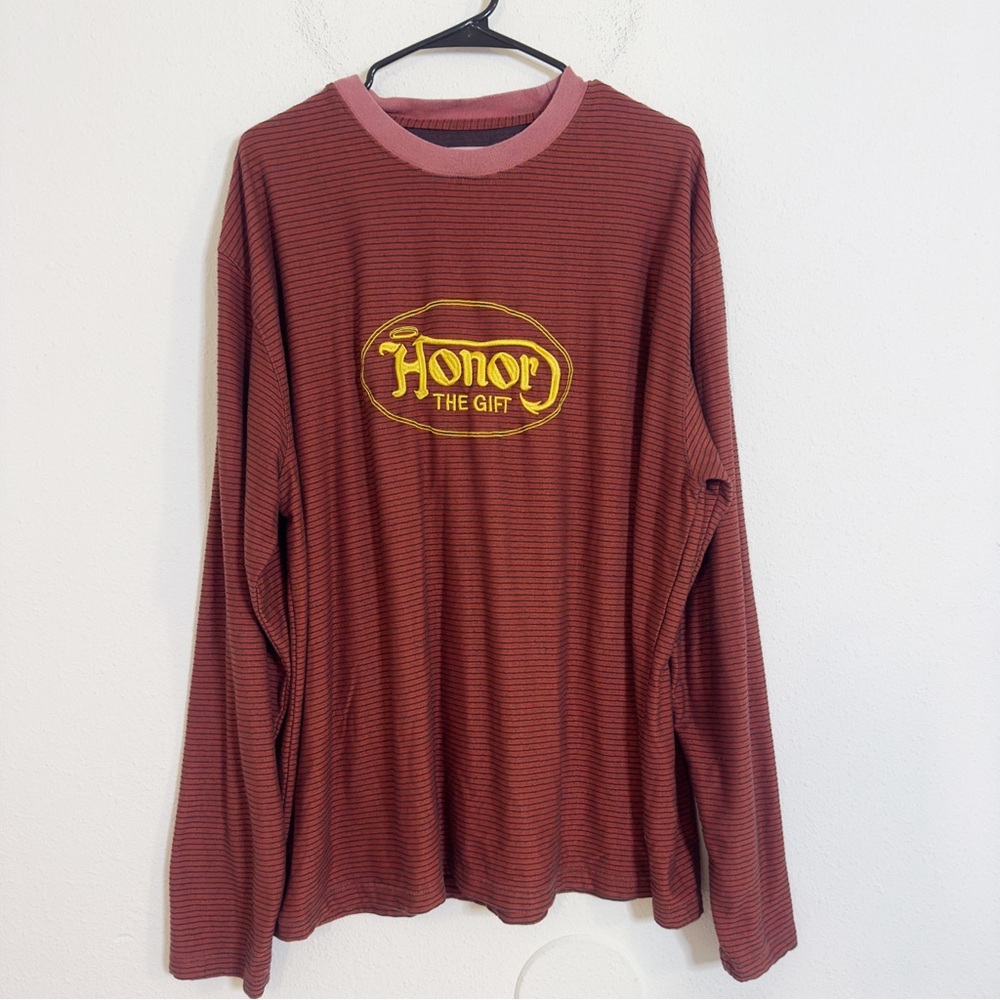 Honor the gift mens long sleeve lo-fi tee shirt